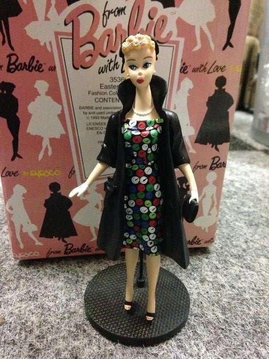 barbie bleeldjes enesco, Ophalen, Zo goed als nieuw, Pop