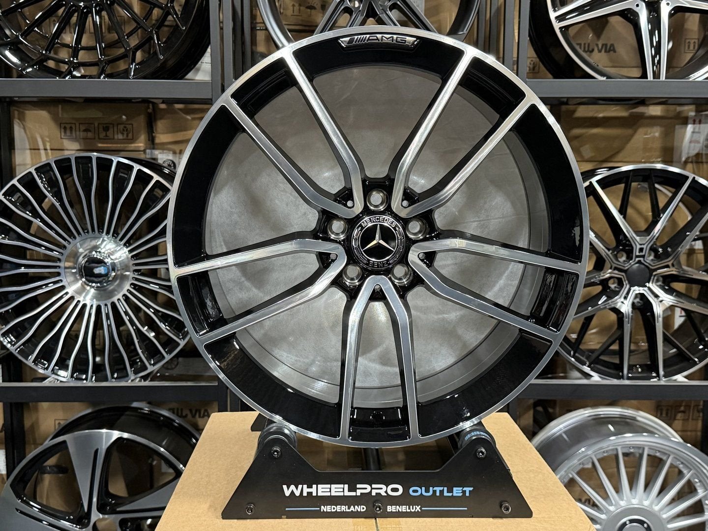 20'' Mercedes AMG Look velgen C E S CLS GLC GLE GLS EQS, Velg(en), -, -, Nieuw