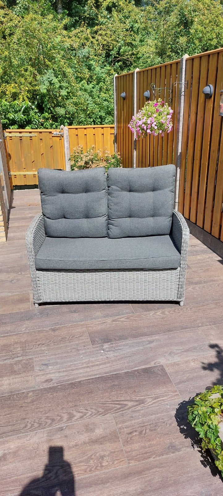 Tuinbank te Koop, Ophalen, Gebruikt, Wicker