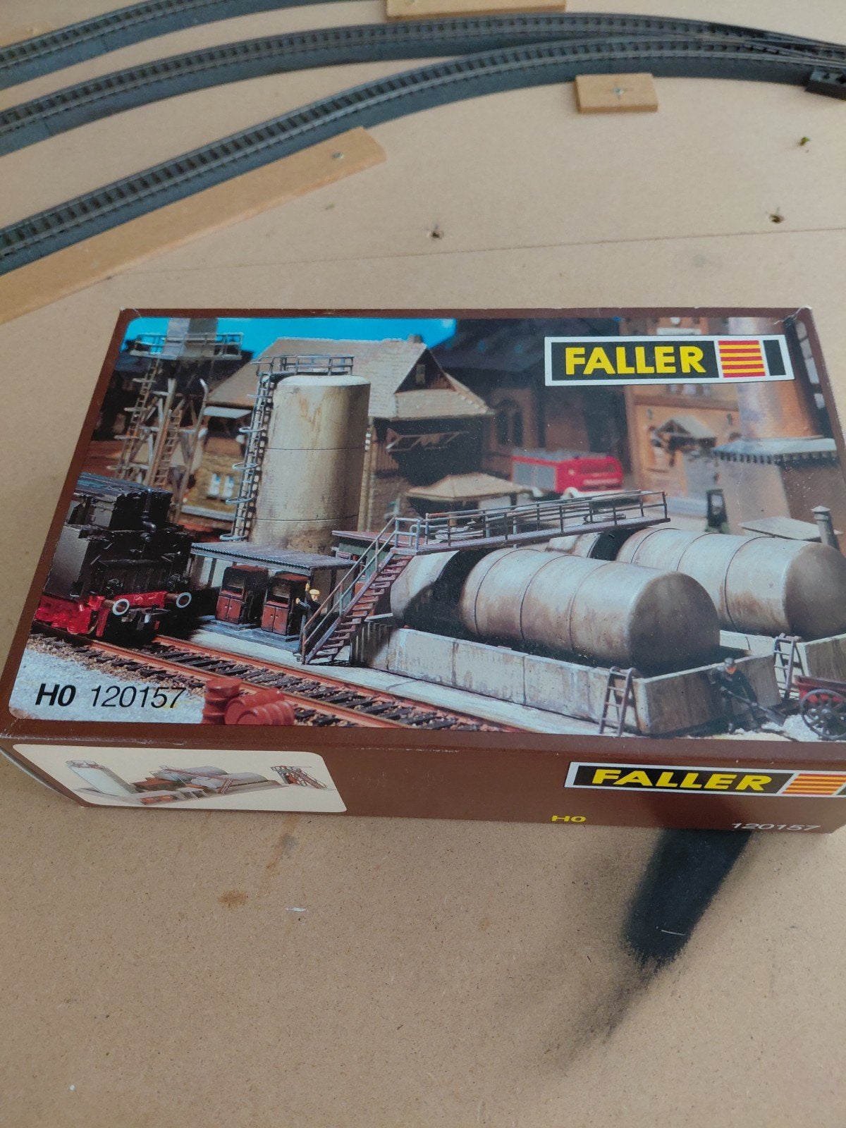 Faller 120157 ho Diesel Pompstation, Overige merken, Gelijkstroom of Wisselstroom, Brug, Tunnel of Gebouw, Nieuw
