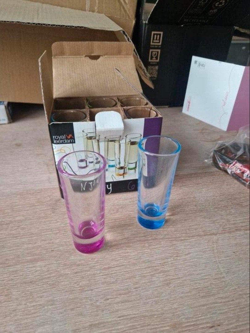 Shot glaasjes, Verzamelen, Glas en Borrelglaasjes, Ophalen of Verzenden, Nieuw, Borrel- of Shotglas