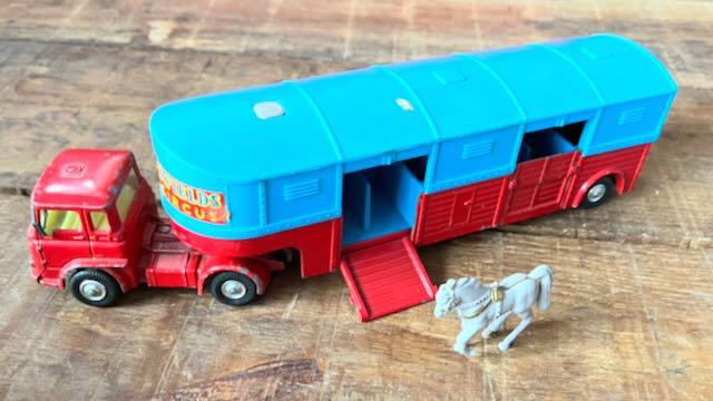 Corgi Major Toys 1130 Circus Horse Transporter, Ophalen of Verzenden, Gebruikt, Bus of Vrachtwagen, Corgi