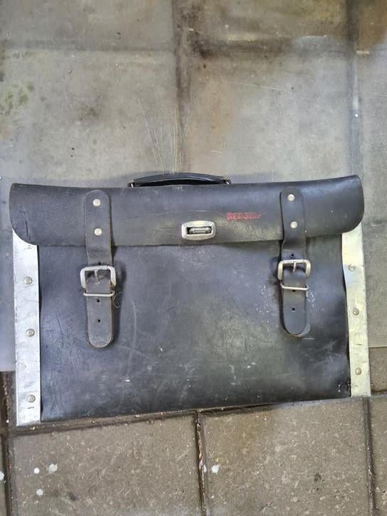 Redgrip leren gereedschapkoffer, Doe-het-zelf en Verbouw, Gereedschap | Handgereedschap, Ophalen of Verzenden