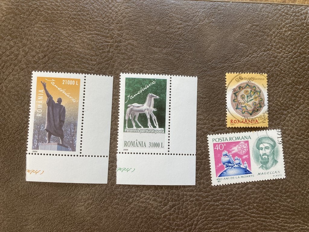 postzegels Roemenie, Ophalen of Verzenden, Overige landen, Gestempeld