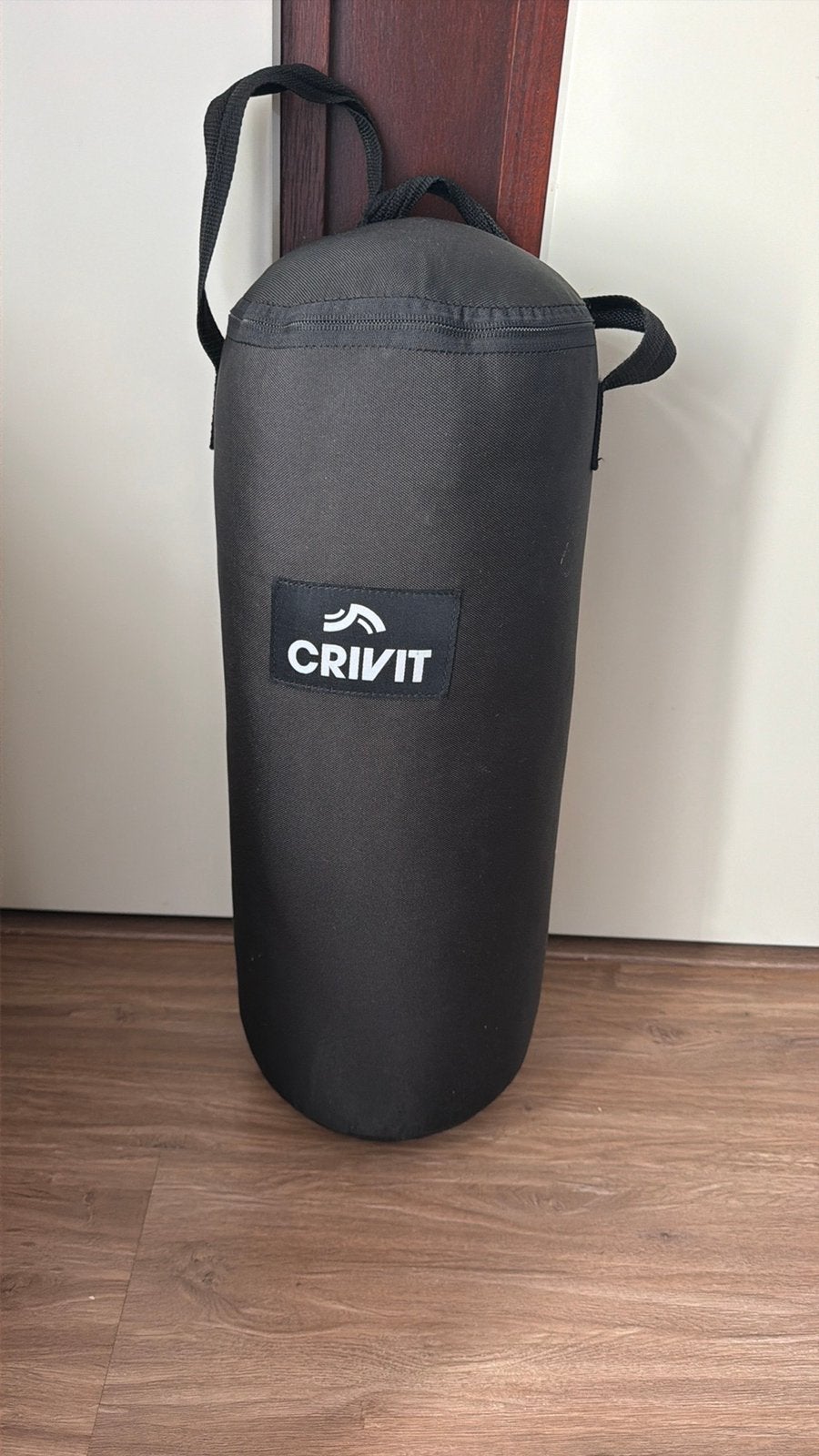 Boxingzak met handschoenen, Sport en Fitness, Boksen, Ophalen, Zo goed als nieuw, Bokszak