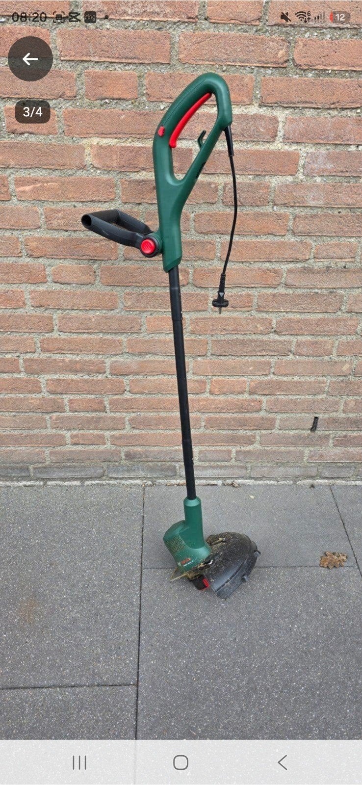 Bosch grastrimmer - Elektrisch - Goede staat, Ophalen, Gebruikt, 30 tot 50 cm, Bosch