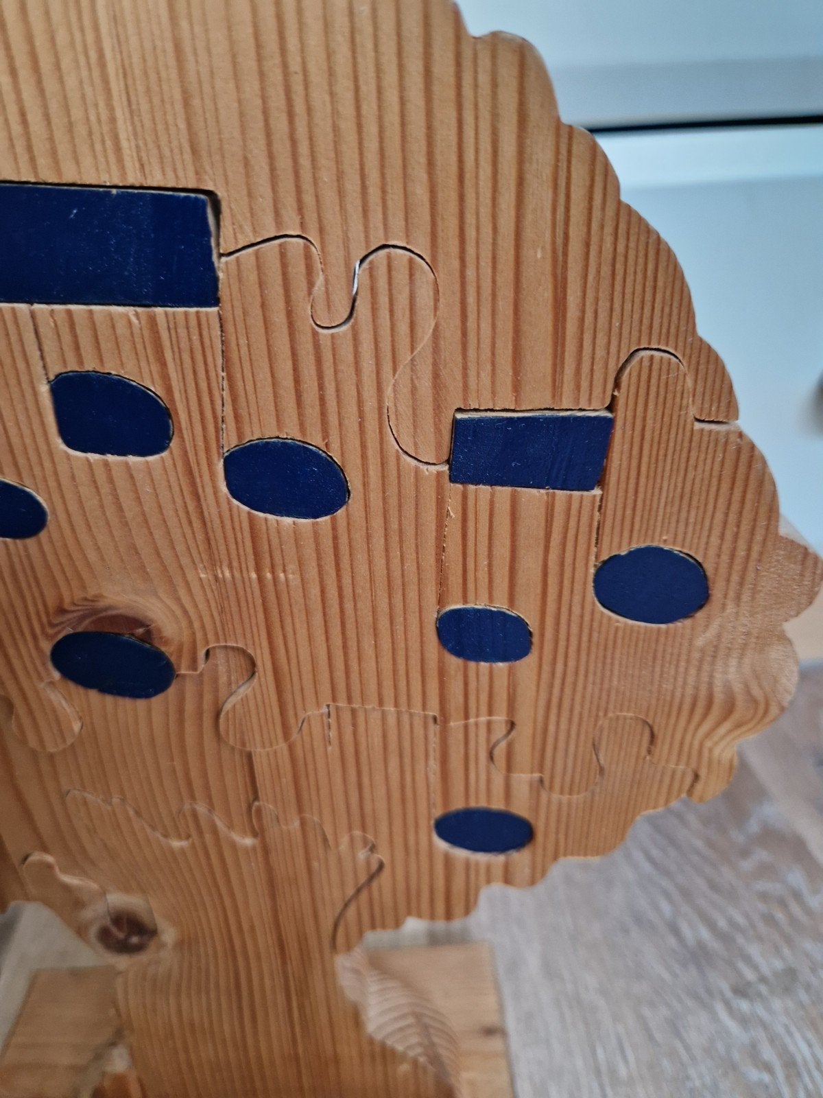 Houten  puzzel  in de vorm van wen boom, Ophalen of Verzenden