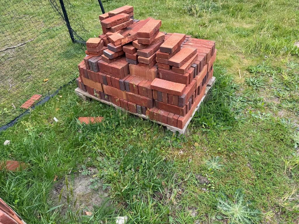 Metselstenen nieuwe restpartij (geschat 1000 stuks), Ophalen of Verzenden, Nieuw, Bakstenen