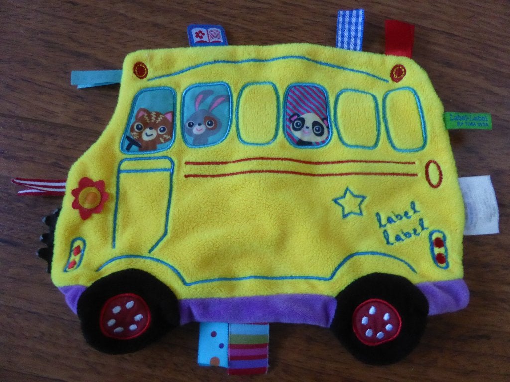 Knuffeldoek bus (1.7), Overige merken, Geel, Overige typen, Ophalen of Verzenden