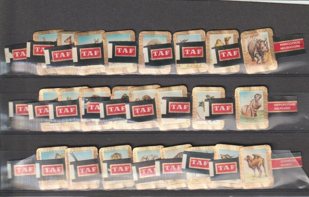 reeks    336  dieren  25-48   sigarenbanden, Ophalen of Verzenden, Zo goed als nieuw, Sigarenbandjes