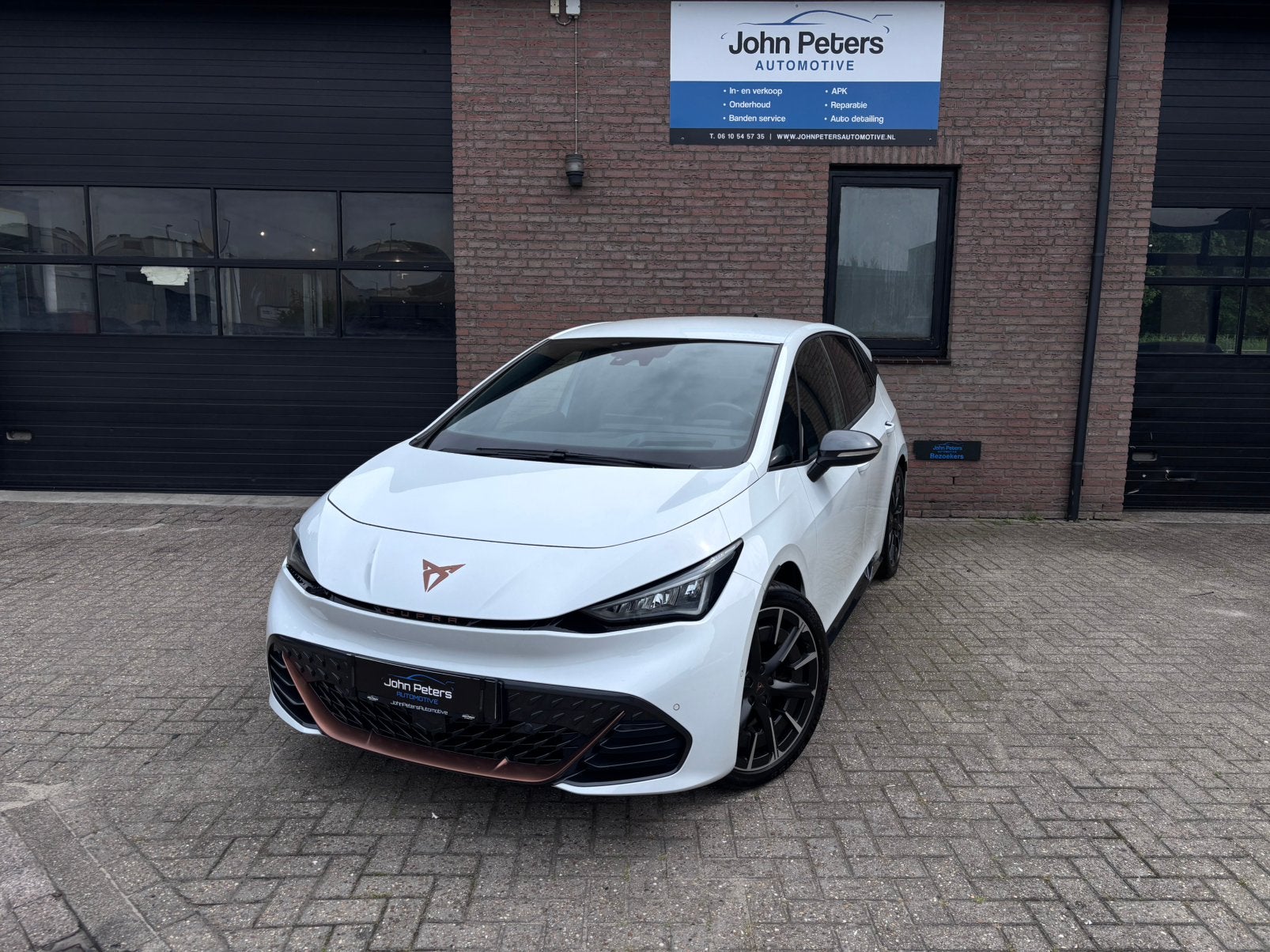 Cupra Born 82KWH! /1eig/2022/copper edition, Auto's, Automaat, Euro 6, Leder en Stof, Wit