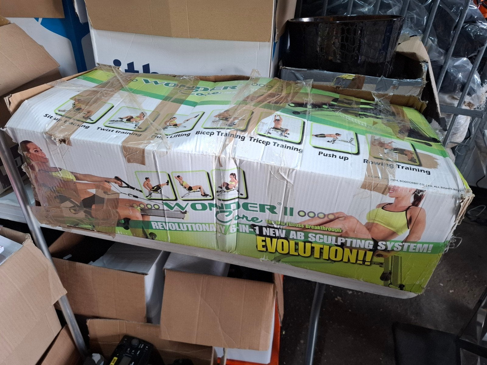 Wonder Core II Evolution 6-in-1 AB Sculpting System, Ophalen, Benen, Zo goed als nieuw, Onbekend, raadpleeg de verpakking voor details.