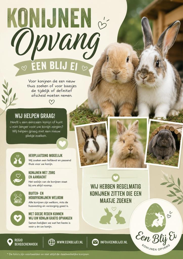 Konijnen Herplaatsing / Opvang, Meerdere dieren
