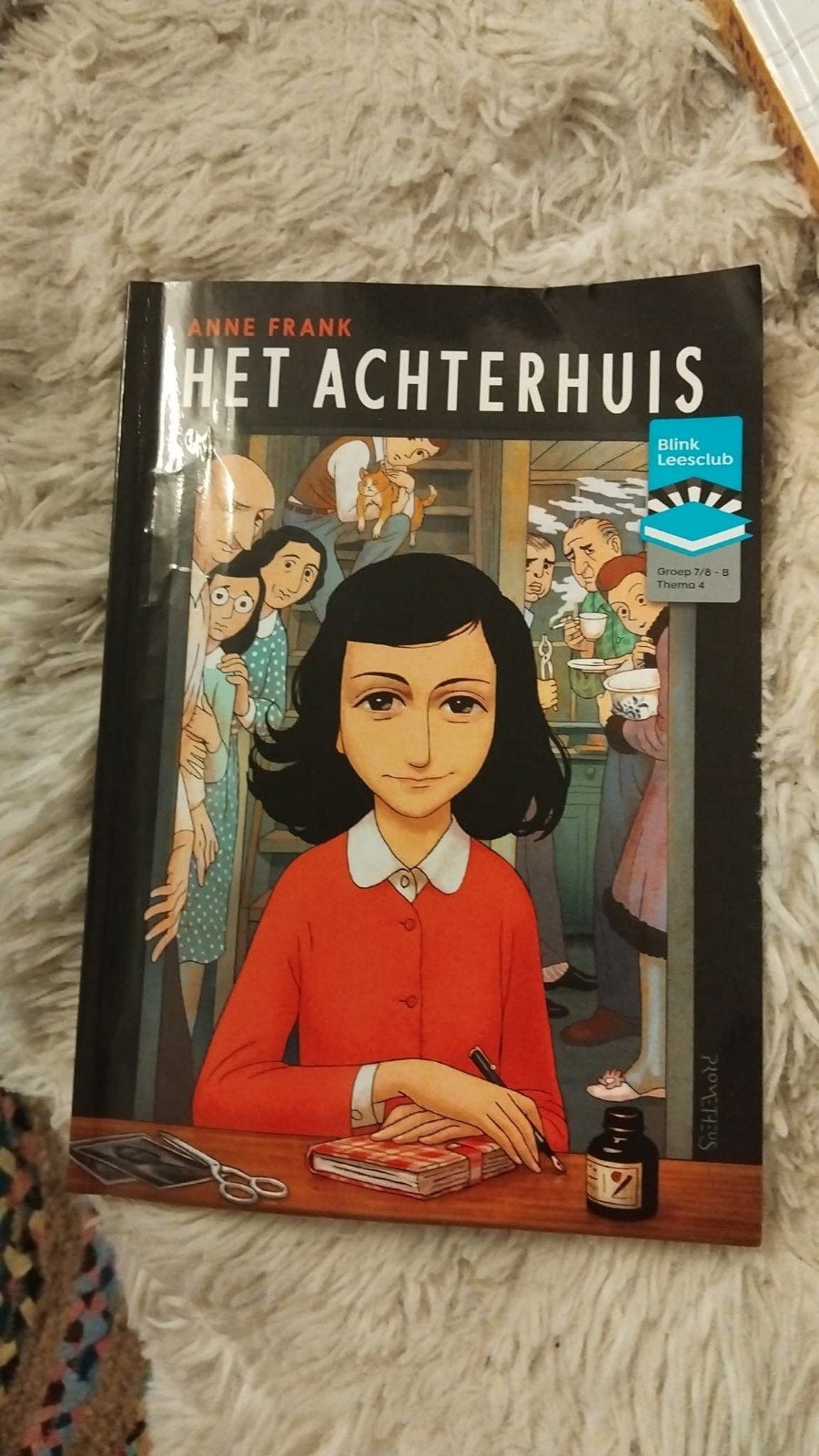 Het Achterhuis - Anne Frank (Blink Leesclub editie), Boeken, Literatuur, Ophalen of Verzenden, Gelezen, Anne Frank, Nederland