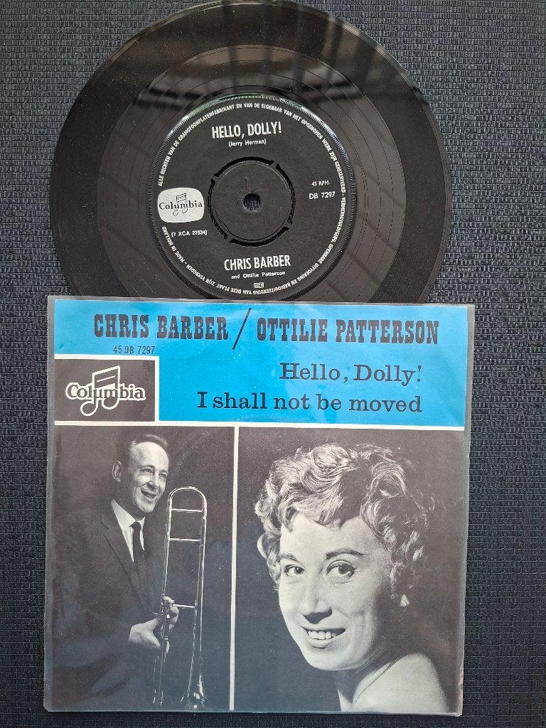 Chris Barber,Ottilie Patterson - Hello Dolly, Ophalen of Verzenden, Gebruikt, 7 inch, Pop