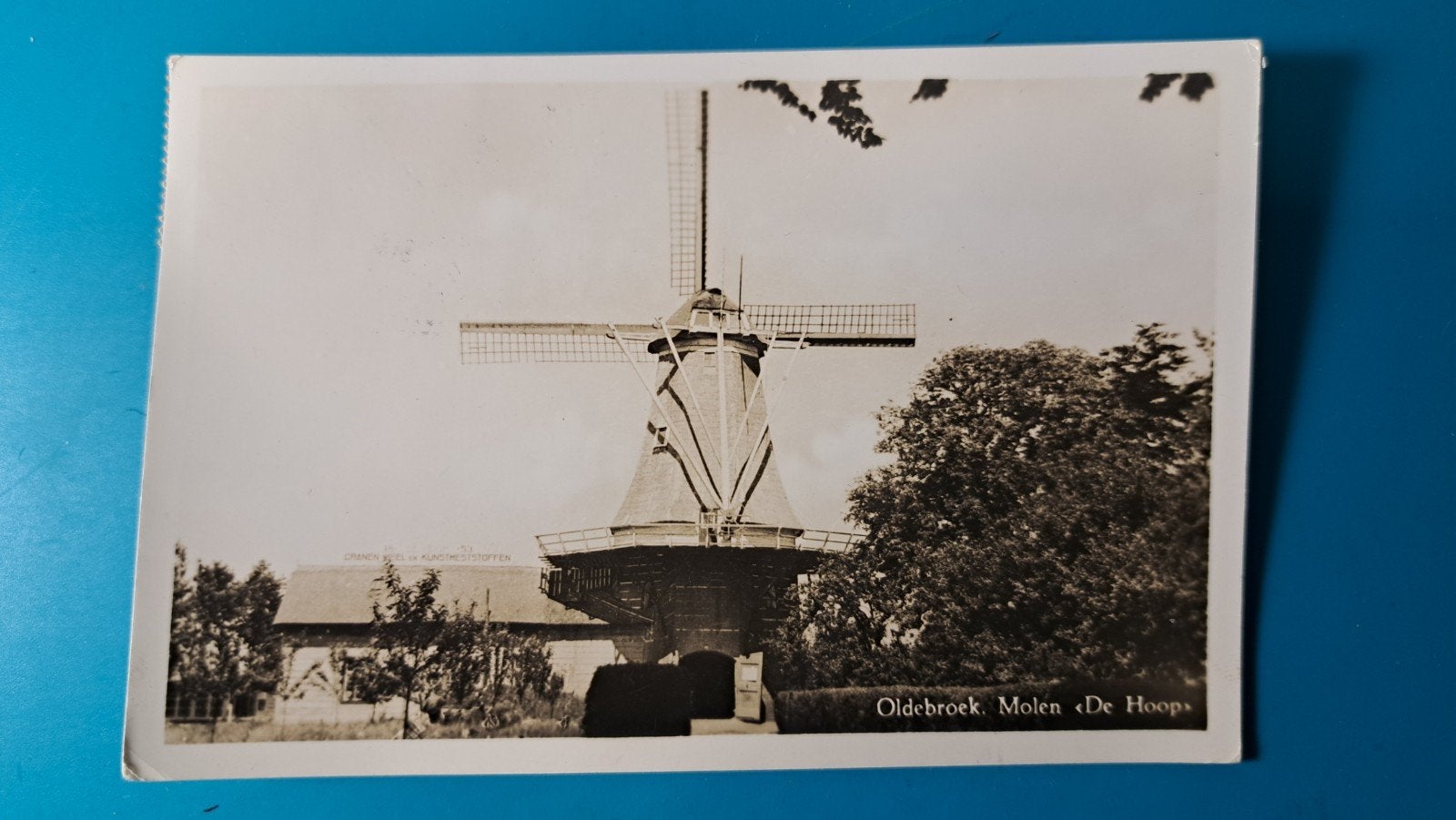 Oldebroek Molen De Hoop, Ophalen of Verzenden, 1940 tot 1960, Gelopen, Gelderland