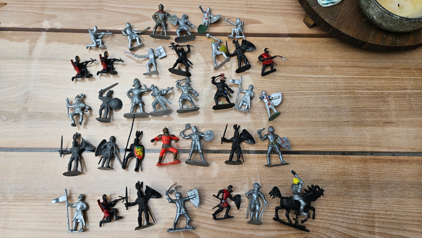 Vintage ridders, Ophalen of Verzenden, Gebruikt