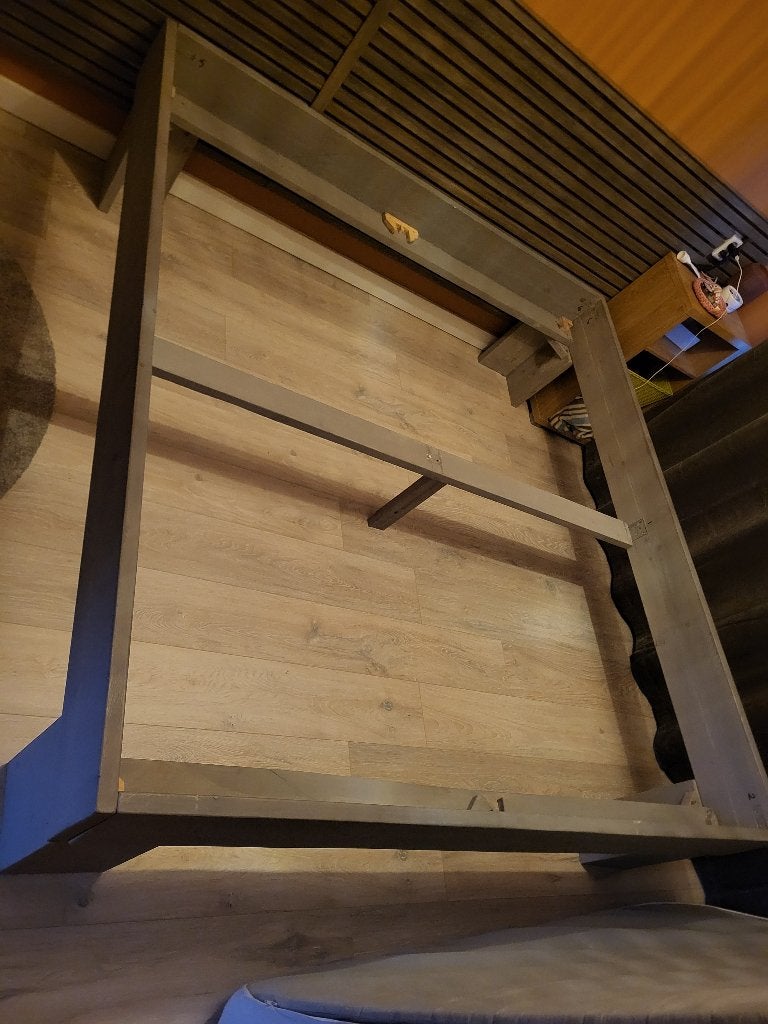Bedframe 180 x 200, hoge instap, Ophalen, Gebruikt, Tweepersoons, 180 cm