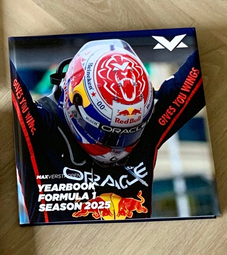 Max Verstappen Jaarboek 2025 (ook ‘18 ‘19 ‘20 ‘21 ‘22 ‘24), Ophalen, Zo goed als nieuw, Formule 1