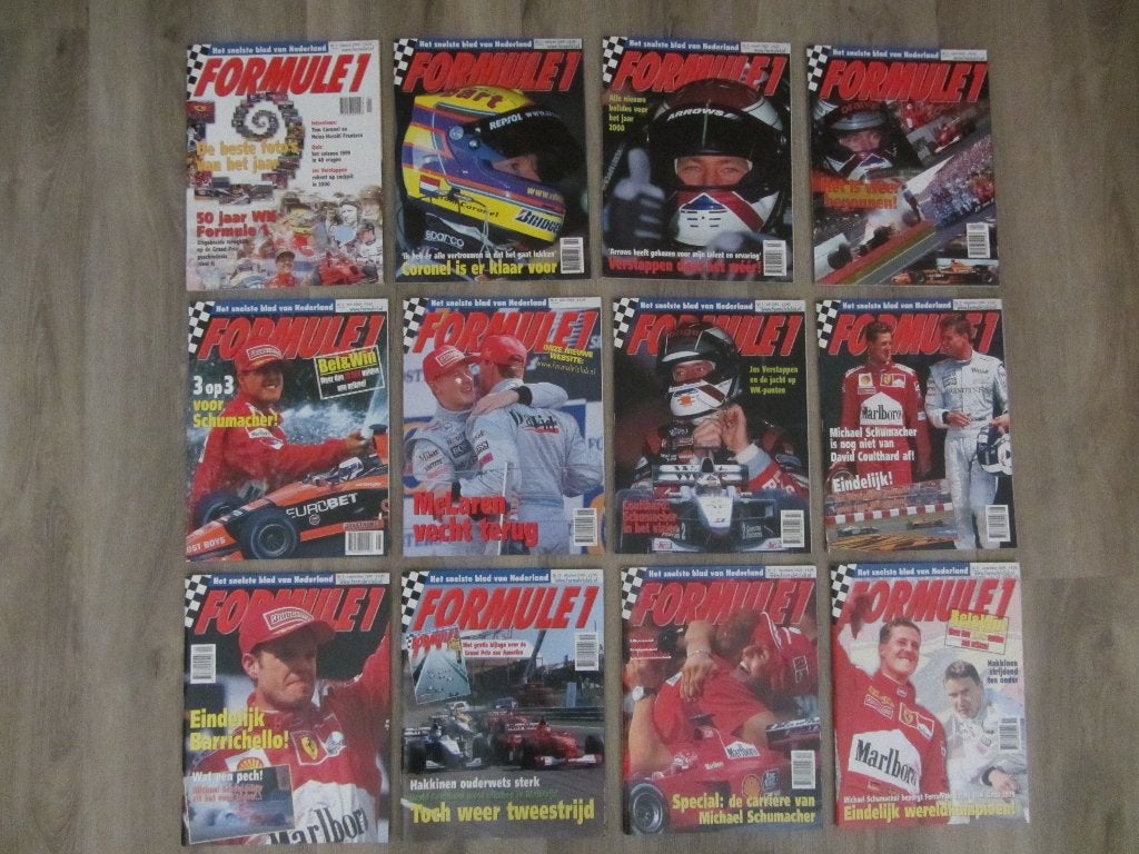 Formule 1 Tijdschrift 2000, Ophalen of Verzenden, Zo goed als nieuw, Sport en Vrije tijd