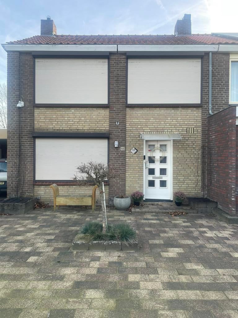 1x electrishe  rolluik (beige), Ophalen, Gebruikt, Crème of Beige, 200 cm of meer