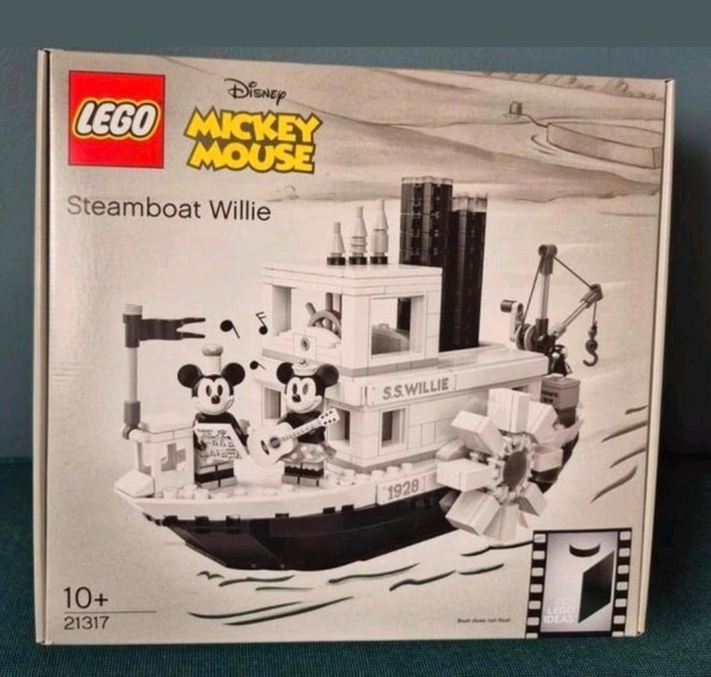 LEGO Ideas 21317 Steamboat Willie - Unieke Misprint!, Ophalen of Verzenden