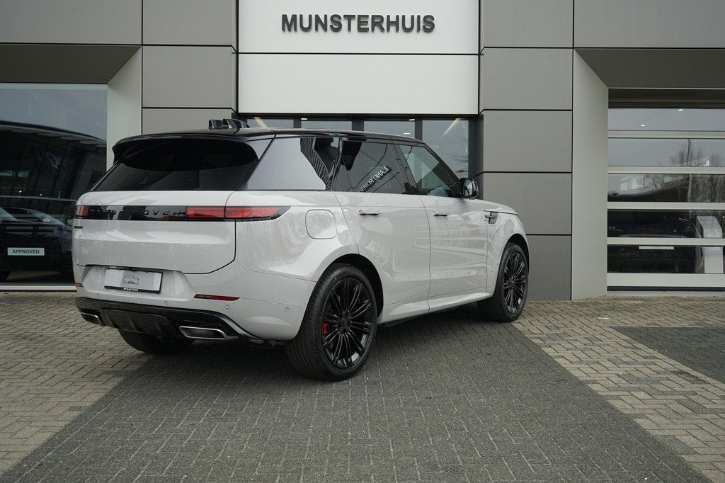 Land Rover Range Rover Sport 3.0 P550e Autobiography PHEV |, Auto's, Land Rover, Automaat, 12 maanden, Zwart, 2996 cc