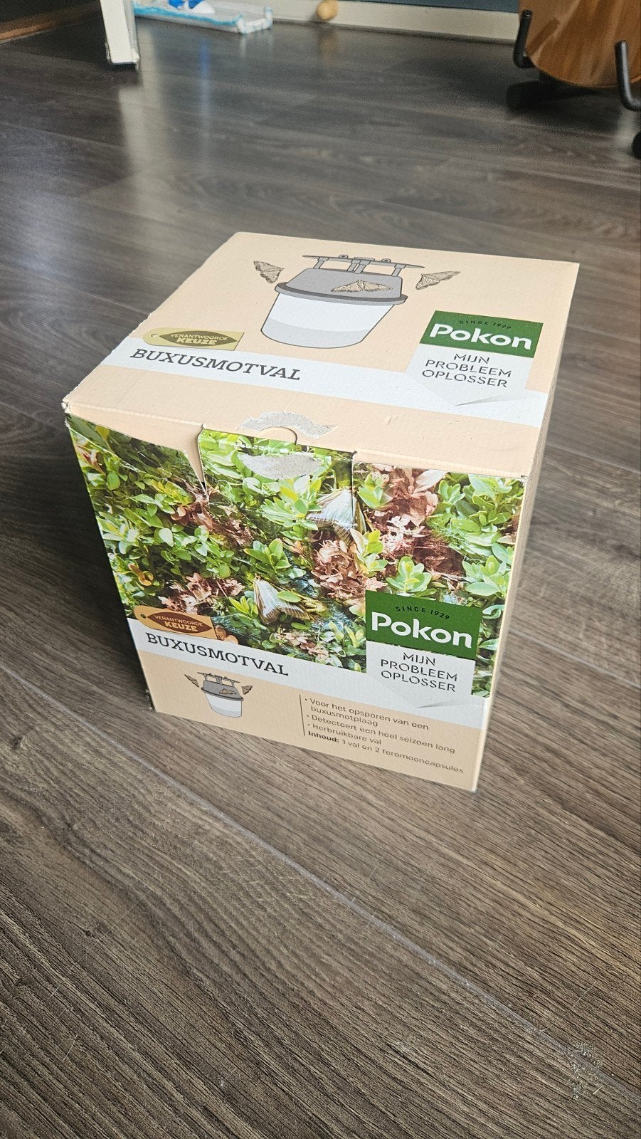 Gratis! Buxusmotval, Tuin en Terras, Aarde en Mest, Ophalen, Tuinaarde
