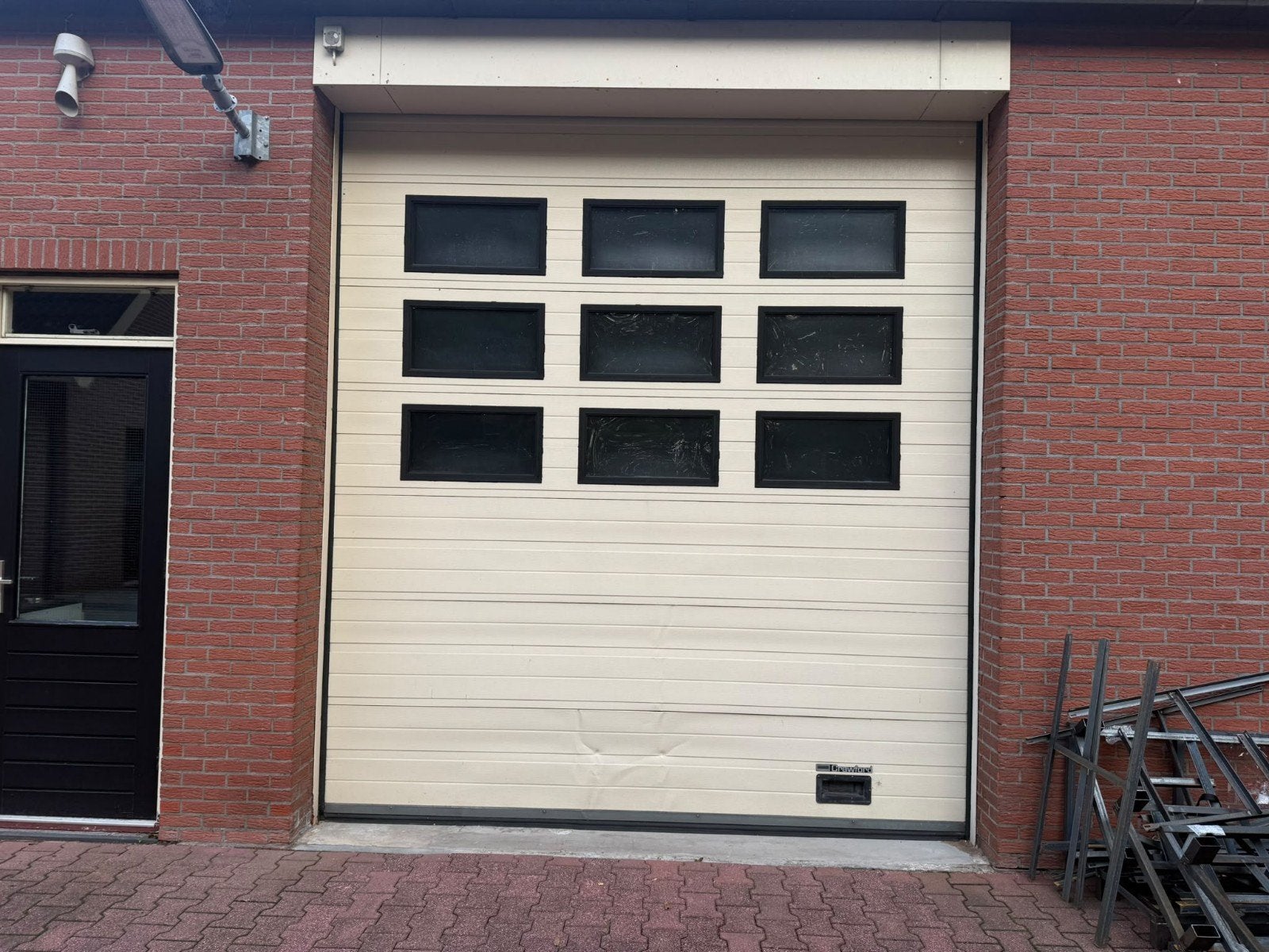 garage deur roldeur, Ophalen of Verzenden, Gebruikt, 200 cm of meer, 200 cm of meer
