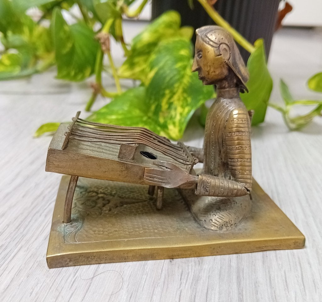 vintage indische beeldje, Antiek en Kunst, Antiek | Koper en Brons, Ophalen of Verzenden