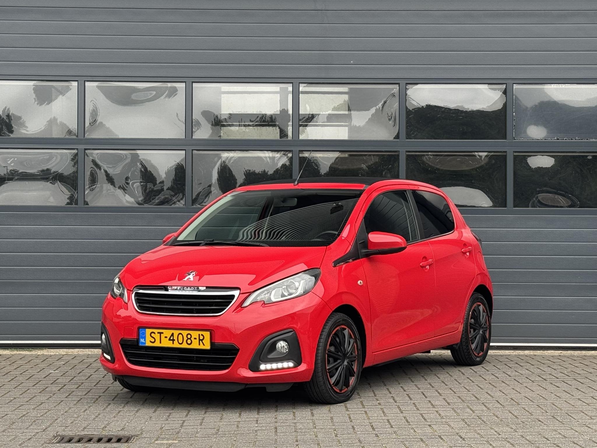 PEUGEOT 108 1.0 E-VTI ACTIVE TOP! I LEUKE CABRIO I 5-DEURS I, Auto's, Peugeot, Voorwielaandrijving, Stof, Gebruikt, Met garantie (alle)