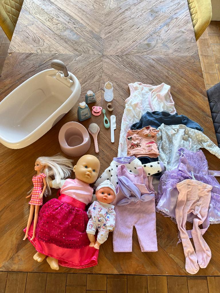 Speelgoed pop, Kinderen en Baby's, Speelgoed | Poppen, Ophalen, Gebruikt, Babypop