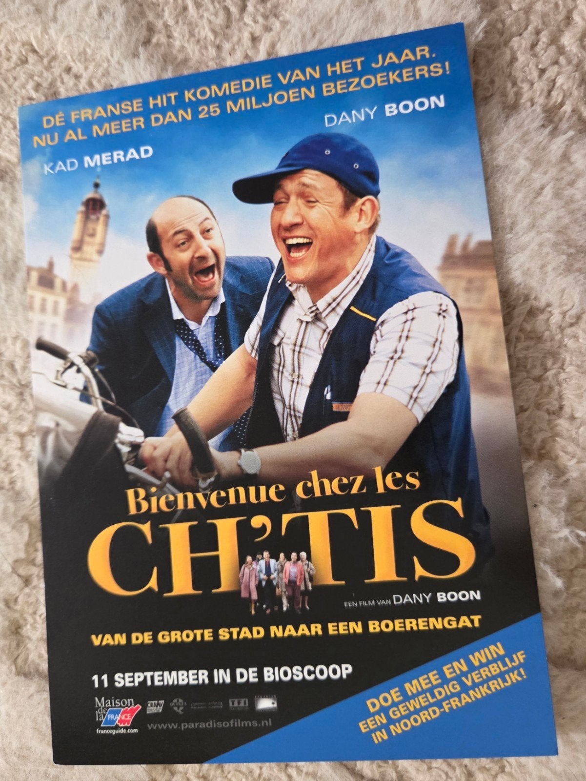 Bienvenue chez les Ch'tis - Film, Verzenden, 1980 tot heden, Ongelopen, Sterren en Beroemdheden