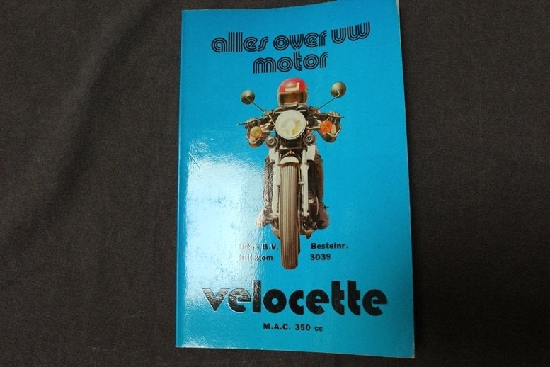 alles over uw motor Velocette MAC 350cc handleiding, Ophalen of Verzenden, Overige merken