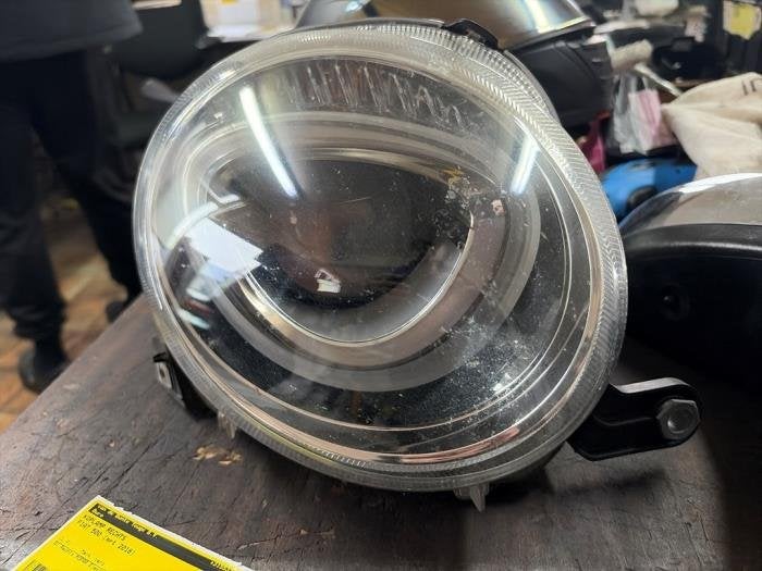 Koplamp rechts van een Fiat 500, Gebruikt, -, -, Fiat