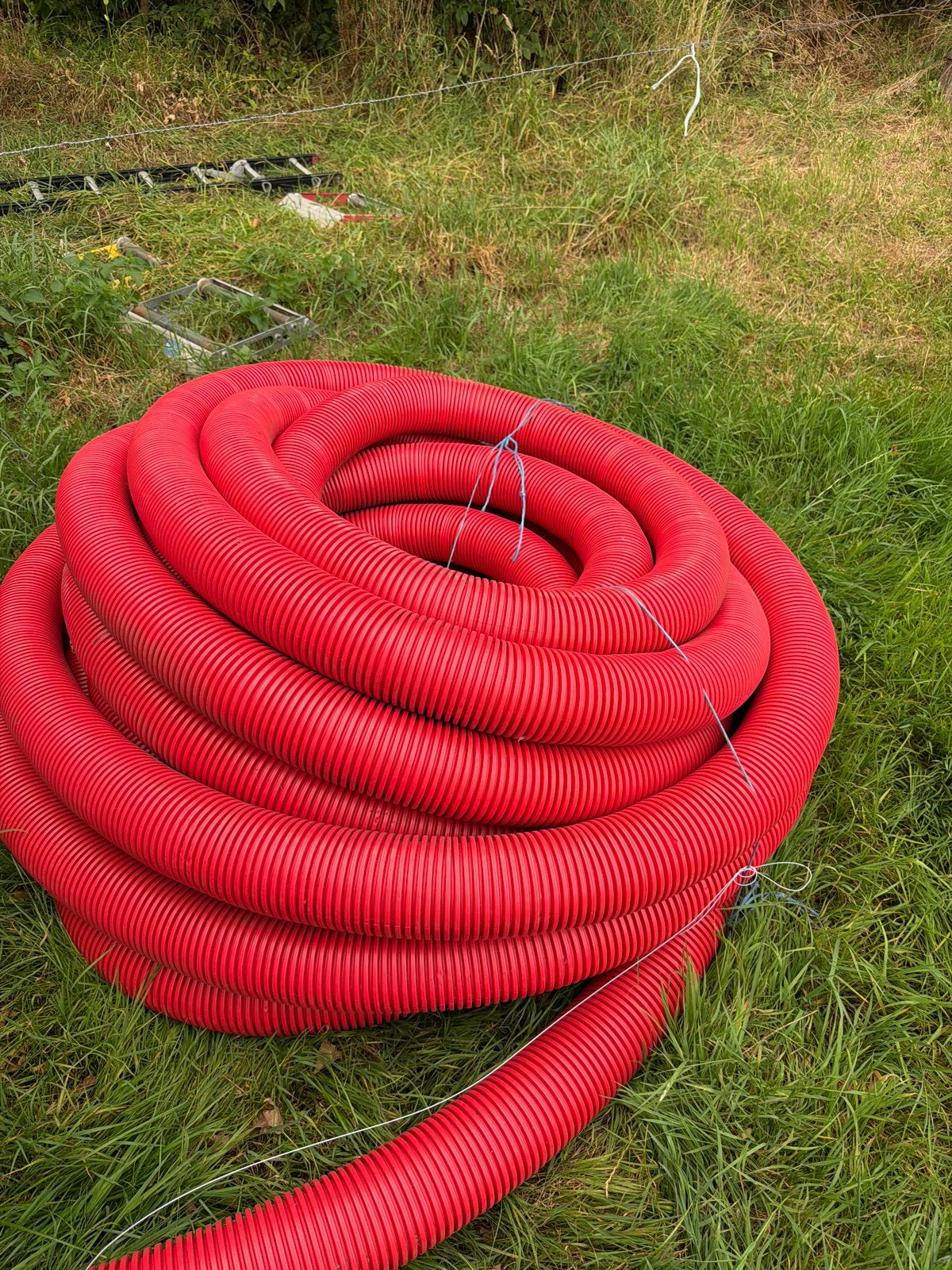 Flexibele buis 40m rood, 110mm diameter, Ophalen, Nieuw, Overige typen