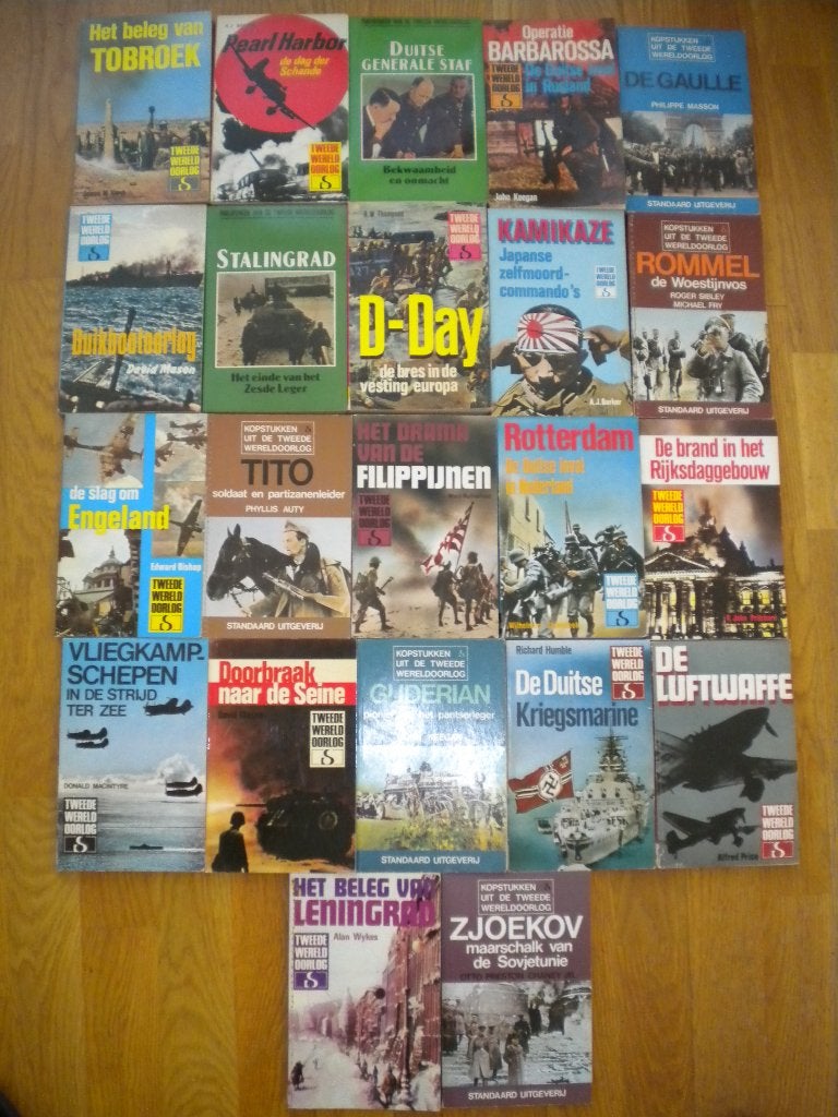 WO2 paperbacks geschiedenis tweede wereldoorlog, Ophalen of Verzenden, Overige soorten, Overige gebieden, Boek of Tijdschrift