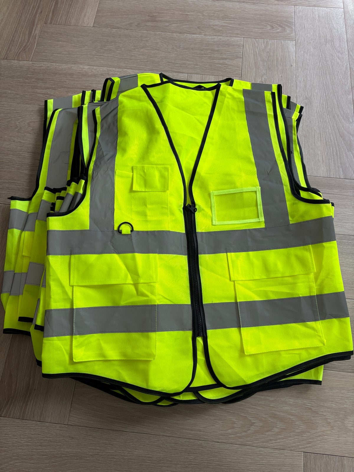 30x Kwalitatieve Veiligheidshesjes met Zakken en Rits, Ophalen of Verzenden, Nieuw