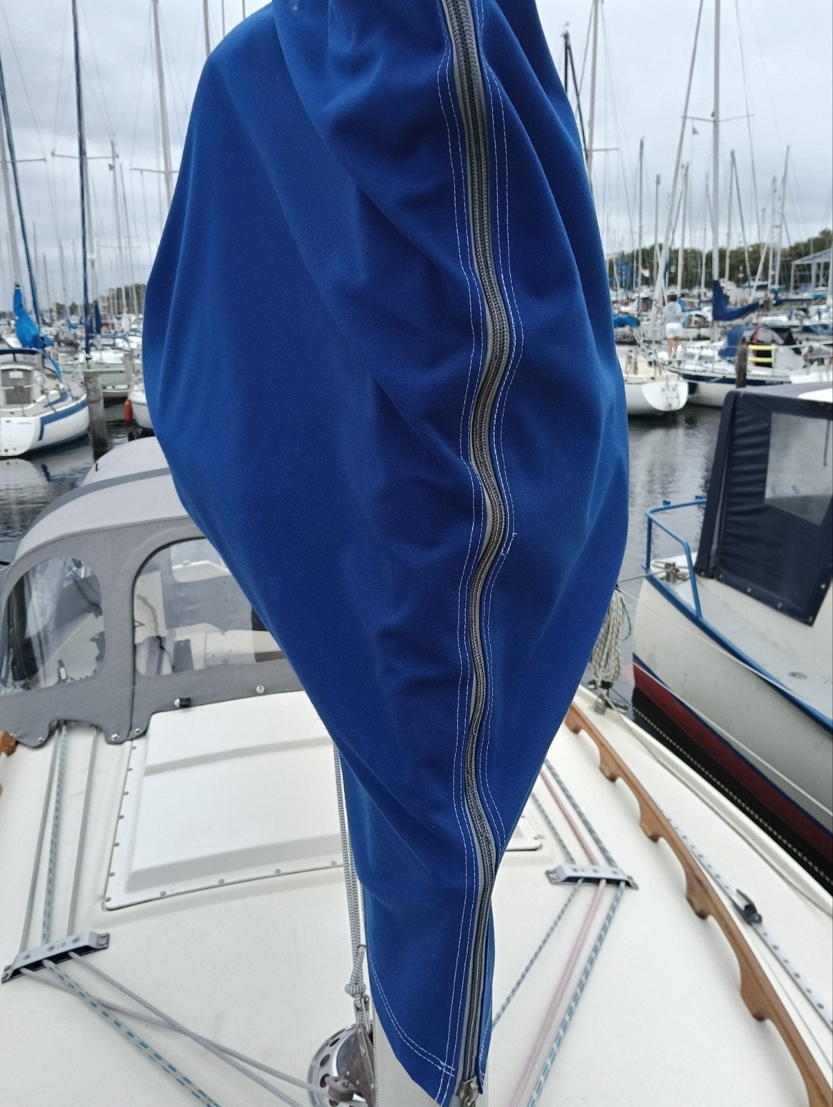 Huik, Ophalen of Verzenden, Zo goed als nieuw, Tuigage en Masten, Zeilboot