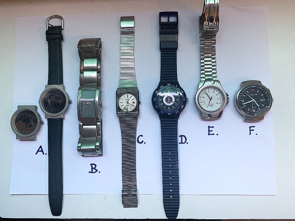 PolsHorloges, Zie ook de Tekst!, Sieraden, Tassen en Uiterlijk, Ophalen, Gebruikt, Polshorloge, Overige merken