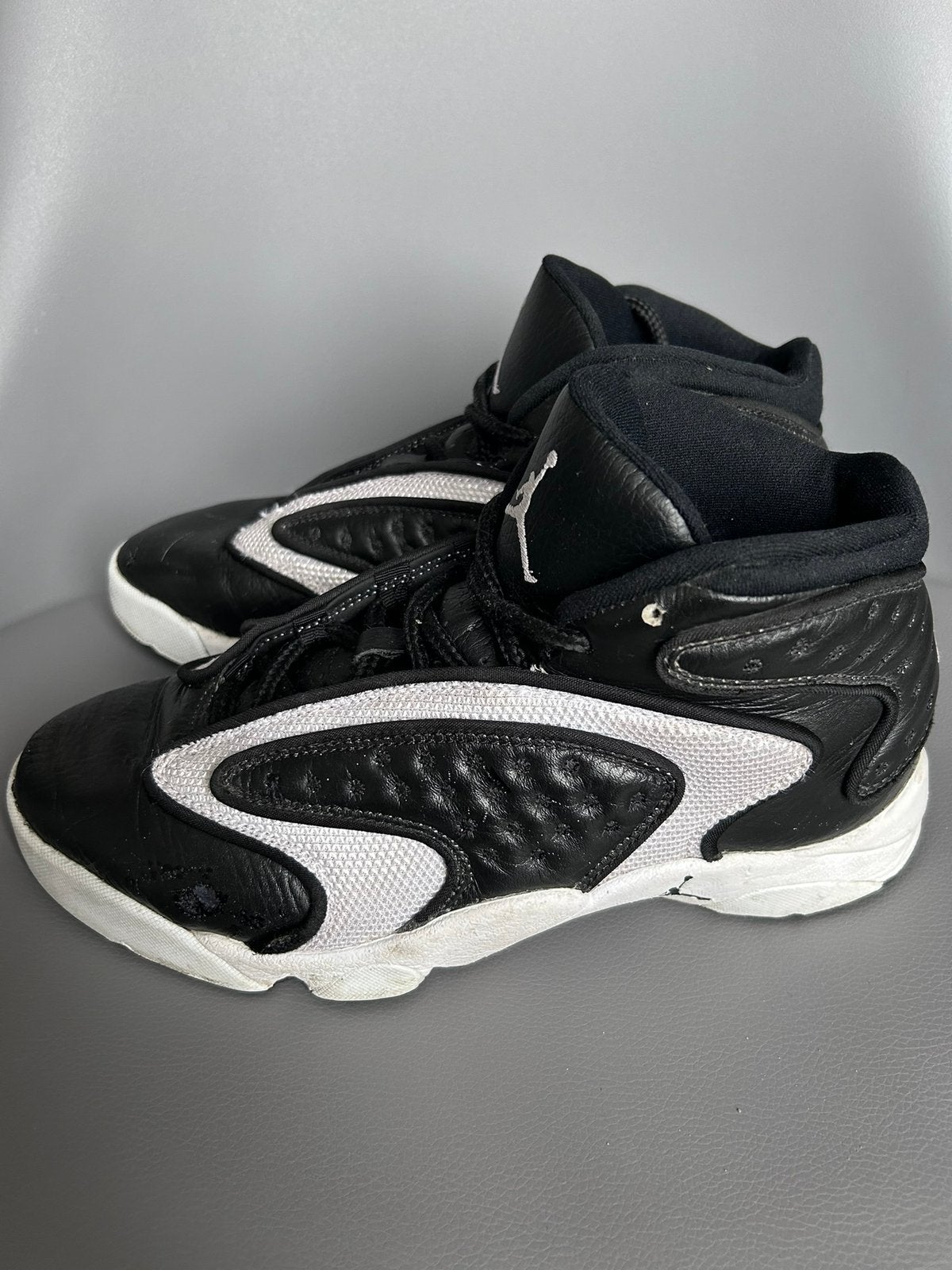 Nike Air Jordan OG Sneakers Maat 40.5 (US 9) Zwart Wit, Sport en Fitness, Basketbal, Ophalen of Verzenden, Gebruikt, Schoenen