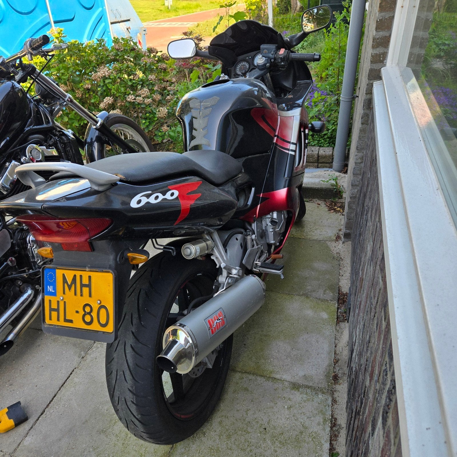 Sportieve Honda 600cc motorfiets, Motoren, Sportuitlaat, 4 cilinders, Motorrijbewijs A, Gebruikt