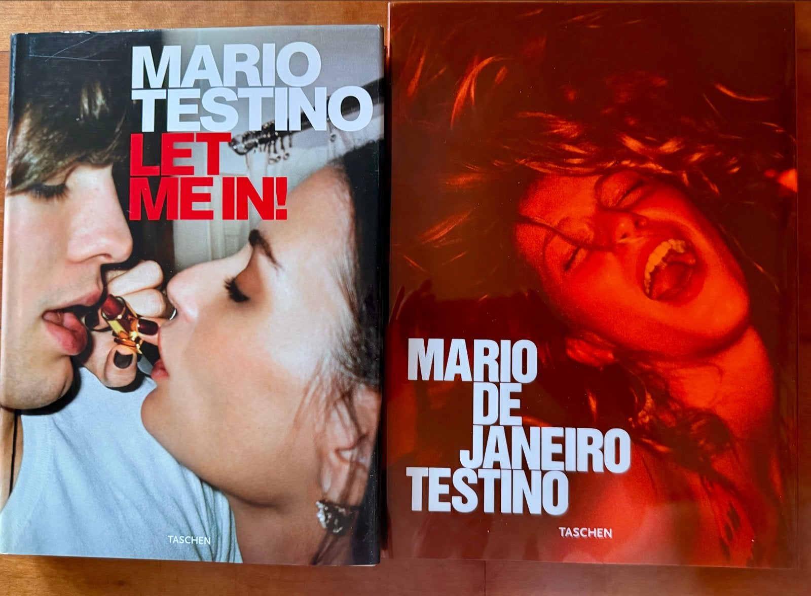 Mario Testino: Let Me In! & Rio De Janeiro (2 fotoboeken), Boeken, Ophalen of Verzenden, Zo goed als nieuw, Fotografie algemeen