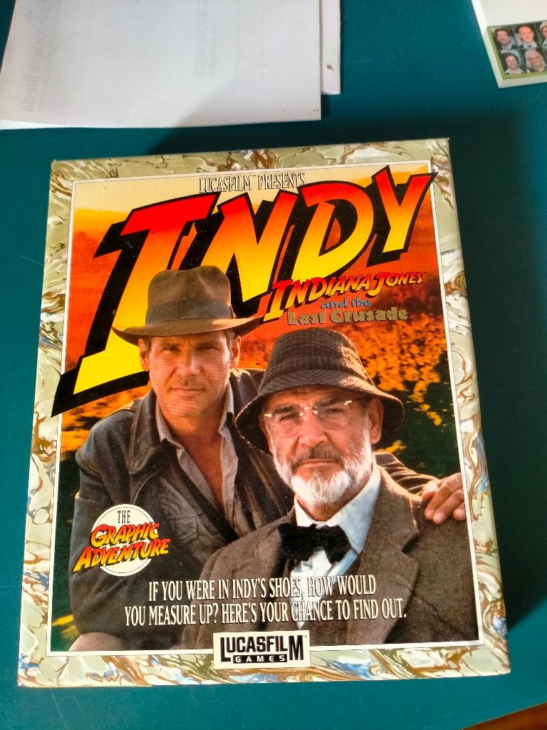 Indiana Jones and the last Crusade, Spelcomputers en Games, Games | Pc, Avontuur en Actie, Gebruikt, 1 speler, Eén computer