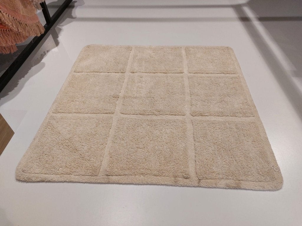 Tapis Petit Boter-Kaas-Eieren Vloerkleed, Gebruikt, Vierkant, Ophalen of Verzenden, Beige