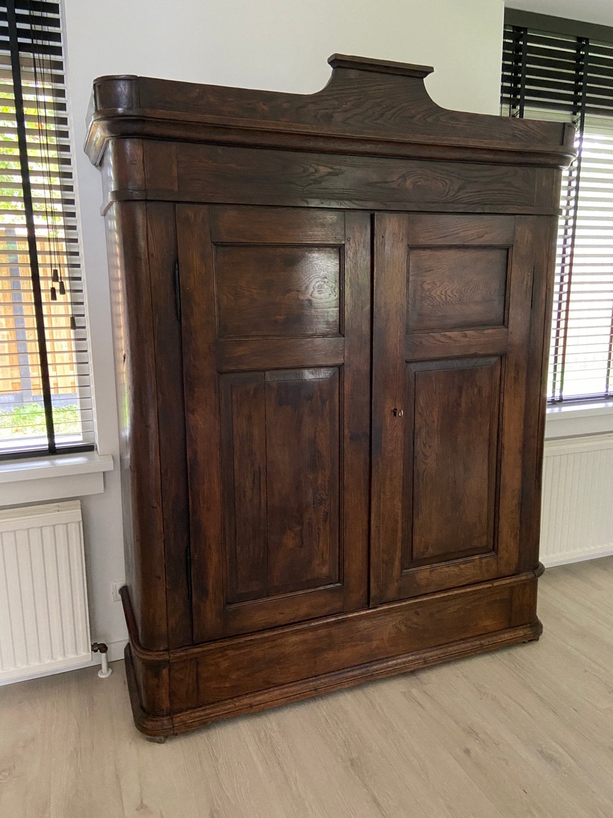 Mooie, originele, antieke kast, Huis en Inrichting, Ophalen, Gebruikt, 25 tot 50 cm, 200 cm of meer