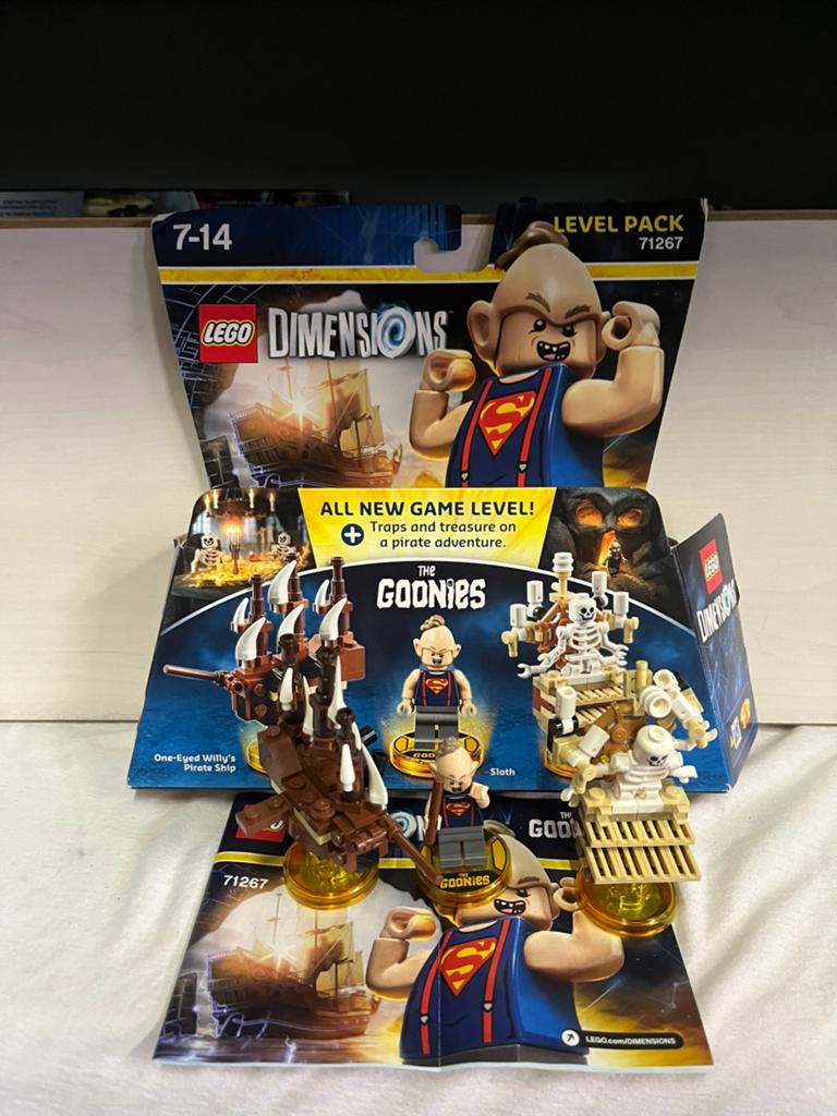 Lego dimensions The Goonies  71267 Level Pack with box, Ophalen of Verzenden, Gebruikt