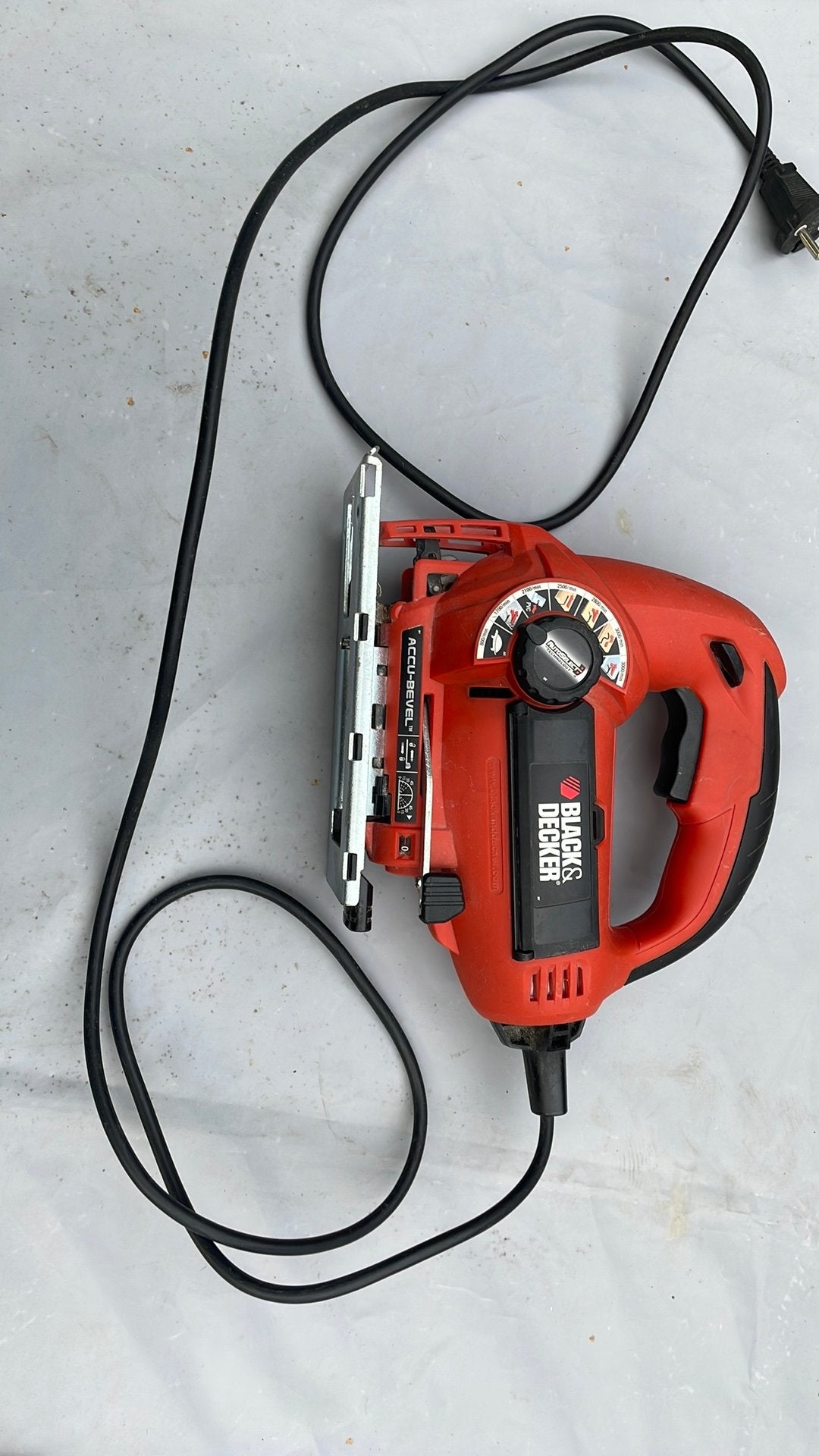 Black&Decker decoupeerzaag, Ophalen, Gebruikt, Zaag