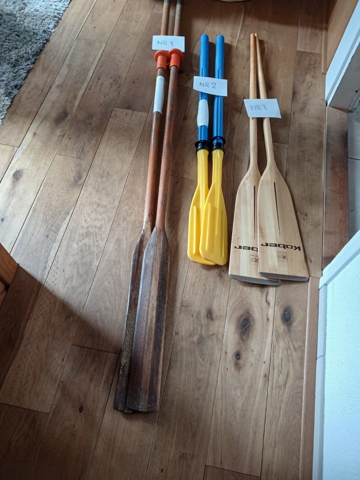 Roeispanen /peddels, Ophalen of Verzenden, Gebruikt
