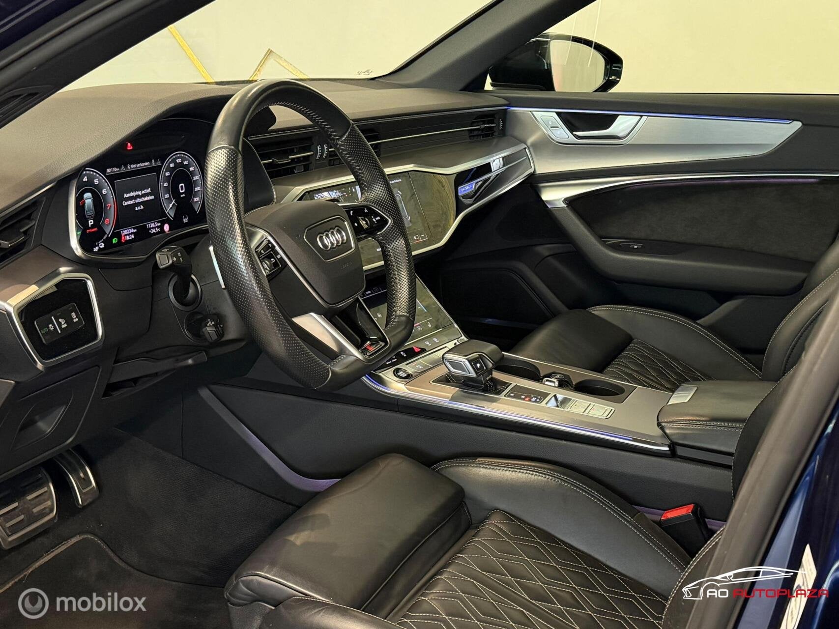 Audi A6 Avant 55 TFSI e quattro Competition Panorama/RS Seat, Auto's, Automaat, Dealer onderhouden, Zwart, 4 cilinders